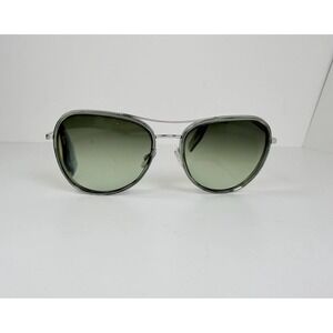 Barton Perreira Gesner Titanium Sunglasses Silver Green 58-18-148 Japan